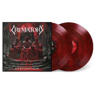 CREMATORY -- Destination  DLP  RED/BLACK MARBLE