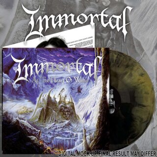 IMMORTAL -- At the Heart of Winter  LP  BLACK / GOLD GALAXY  B-STOCK