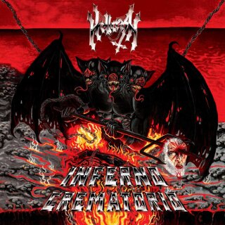 HELLCRASH -- Inferno Crematörio  LP  BLACK