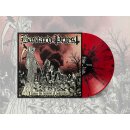 BASTARD PRIEST -- Under the Hammer of Destruction  LP  RED / BLACK SPLATTER